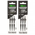 Montura Korda Kable Hybrid Leas Clip, Gravel, 50cm, 3buc/pac Montura Korda Kable Hybrid Leas Clip, Gravel, 50cm, 3buc/pac