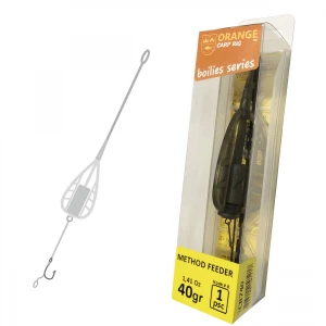 Nou Orange Montura Carp Rig Triangular In-line 50g Nr.4