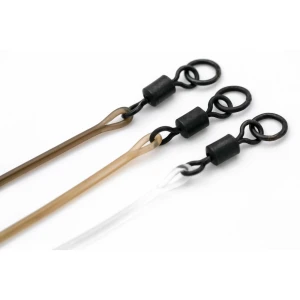 Montura Cu Vartej Korda Dark Matter Leader Ring Swivel, Gravel, 30lbs, 30cm