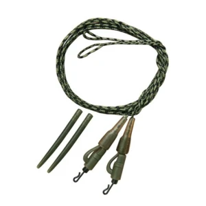 Monturi Lead Core Cu Sistem Plumb Pierdut Si Agrafa Rapida, 80cm, 2buc/set