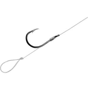 Montura Delphin Flr Loop 12cm, 0.22mm, Barb Nr.6, 6buc/pac
