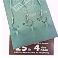 Rig Crap D-Rig 04 Orange Series 6 No.4 25lb 20cm, 3buc/pac Rig Crap D-Rig 04 Orange Series 6 No.4 25lb 20cm, 3buc/pac