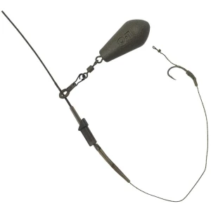 Rig Crap Orange 56g Carp Running Lead, Carlig No.4, Leadcore 45lb, 1buc/pac