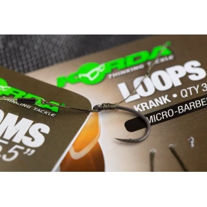 Riguri Korda Loops Krank Micro-barbed Nr4 18lbs 3buc/blister