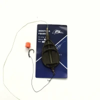 Montura Feeder Fl Method Fara Tija 30g Carlig Nr 10 Spin 10mm Cu Porumb Flotant E M