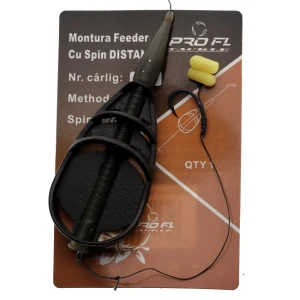 Montura Method Feeder Pro Fl Distance Cu Spin 7mm 40g Carlig Nr 8