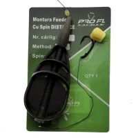 MONTURA METHOD FEEDER PRO FL DISTANCE CU SPIN 7MM 60G CARLIG NR 10 MONTURA METHOD FEEDER PRO FL DISTANCE CU SPIN 7MM 60G CARLIG NR 10