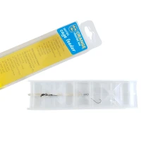 Montura Feeder Orange FR0093 Symmetrical Loop Fluorocarbon Sunline 50cm, 0.31mm, Carlig no.12, 1buc/pac Montura Feeder Orange FR0093 Symmetrical Loop Fluorocarbon Sunline 50cm, 0.31mm, Carlig no.12, 1buc/pac