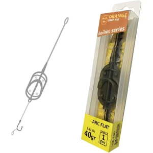 Montura Feeder Orange Method Arc Flat 30g, Nr.4