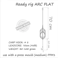 Montura Feeder Orange Method Arc Flat 30g, Nr.4 Montura Feeder Orange Method Arc Flat 30g, Nr.4