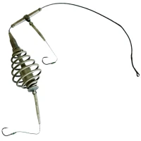 Montura Orange cu Momitor Arcuit 40gr si 2 carlige No.6 Carp Leadcore Montura Orange cu Momitor Arcuit 40gr si 2 carlige No.6 Carp Leadcore