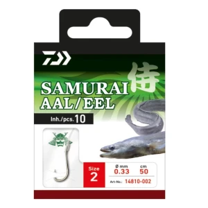 CARLIGE DAIWA SAMURAI EEL Nr.6 10BUC/PLIC CARLIGE DAIWA SAMURAI EEL Nr.6 10BUC/PLIC