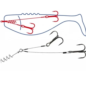 Montura Dragon V-lures Surfstrand 1x7 18kg Nr.1
