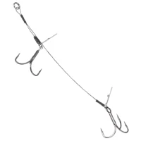 Montura SAVAGE GEAR Carbon Double Stinger, 16kg, Nr.1, 10.5cm, 2buc/pac Montura SAVAGE GEAR Carbon Double Stinger, 16kg, Nr.1, 10.5cm, 2buc/pac