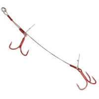 Montura SAVAGE GEAR Carbon Stinger, 16kg, Nr.1/0, 11.5cm, 2buc/pac