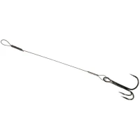 Stinger DAM Effzett 7X7 Uncoated Stinger Silver Spinning System, Nr.6, 6cm, 10kg, 2buc/pac 