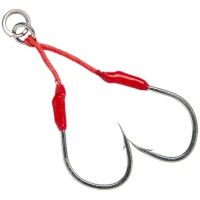 Montura Somn Savage Gear Bloody Assist Hook J Double Asymmetric, Nr.1/0, 2buc/pac