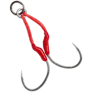 Montura Somn Savage Gear Bloody Assist Hook Sj Double, Nr.2/0, 2buc/pac