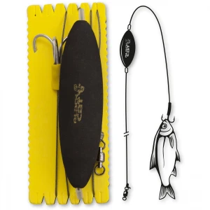 Rig Somn Black Cat 3/0 U-float Rig Treble Xl