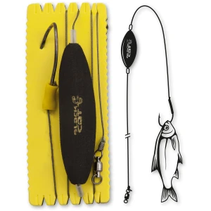 Rig Somn Black Cat 8/0 U-float Rig Single Hook L