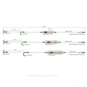 Rig Somn Madcat 8/0 Adjusta Basic River Rigs Live Bait S