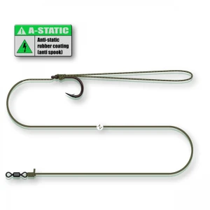 Rig Somn Madcat Coated Pellet A-static Sinking 60cm 2/0 0.75-1.20mm