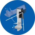 Motor Electric de Barca EPROPULSION X40 Cizma Extra Lunga 40kW