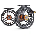 Mulineta Hardy Ultradisc UDLA Fly Reel, Black Orange, 5000