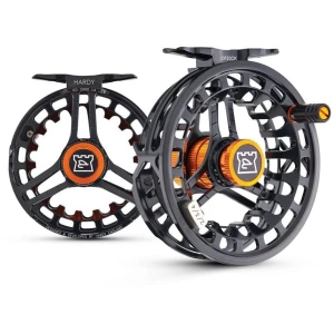 Mulineta Hardy Ultradisc Udla Fly Reel, Black Orange, 7000