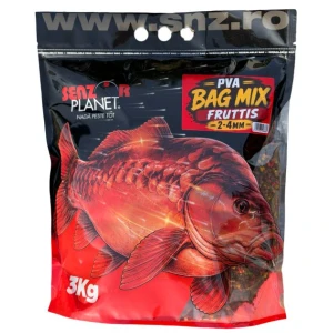 Amestec Nada SENZOR PVA Bag Mix, Tutti Frutti, 2-4mm, 3kg