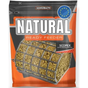 Groundbait Sonubaits Natural Ready Feeder, Scopex, 750g