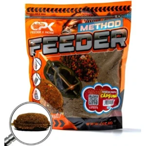 Nada Cpk Method Feeder Groundbait, Faina De Peste & Capsuna, 900g
