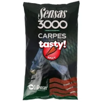 Nada SENSAS 3000, Carp Spicy, 1kg
