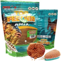 Nada SENZOR Top Method Feeder Amix Editie Limitata Brown, Canepa & Krill, 1kg