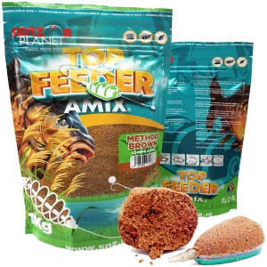 Nada Senzor Top Method Feeder Amix Editie Limitata Brown, Canepa & Krill, 1kg