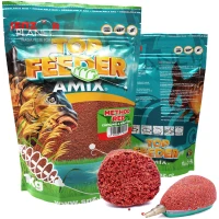 Nada SENZOR Top Method Feeder Amix Editie Limitata Red, Capsuna & N-Butyric, 1kg