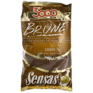 NADA SENSAS 3000 CANAL BROWN 1KG  NADA SENSAS 3000 CANAL BROWN 1KG