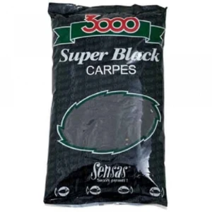 Groundbait Sensas 3000 Super Black Carp 1kg