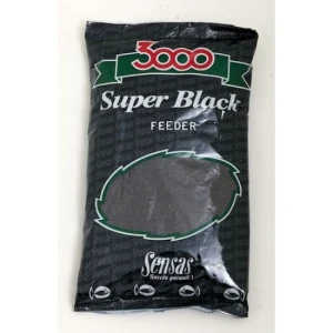 Groundbait Sensas 3000 Super Black Feeder 1kg