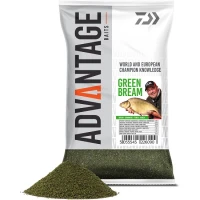 Groundbait Daiwa Advantage Green Bream 1kg/punga Groundbait Daiwa Advantage Green Bream 1kg/punga