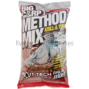 Method Mix Bait-tech Carp Krill Tuna 3kg