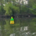 Teaser NEVIS Bullet Head, 150g, Rosu-Alb-Verde, 1buc/pac
