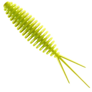 Grub Libra Lures Turbo Worm Mini, 35mm, 0.34g, Apple Green, 15buc/pac