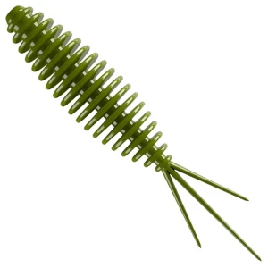 Grub Libra Lures Turbo Worm Mini, 35mm, 0.34g, Olive, 15buc/pac
