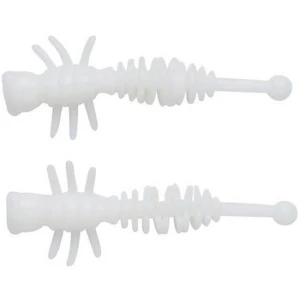 Larva Berkley Powerbait Power Larvae, Milky White, 5.5cm, 10buc/pac