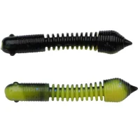 Larva BERKLEY PowerBait Power Pillar, Black / Sunshine Yellow, 4cm, 12buc/pac Larva BERKLEY PowerBait Power Pillar, Black / Sunshine Yellow, 4cm, 12buc/pac