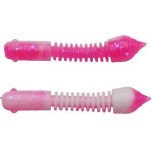 Larva BERKLEY PowerBait Power Pillar, Pink / White, 5.5cm, 10buc/pac Larva BERKLEY PowerBait Power Pillar, Pink / White, 5.5cm, 10buc/pac