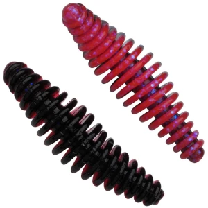 Larve Berkley Power Bait Pupa, Salmon Egg Red Black, 3.5cm, 10buc/cutie