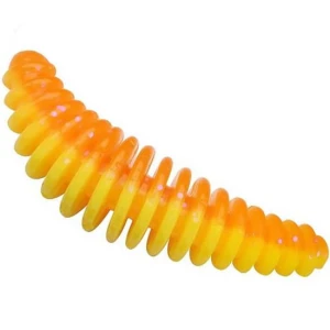 Larve Power Bait Pupa, Fluorescent Orange/sunshine Yellow, 3.5cm, 8buc/cutie