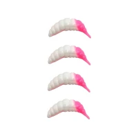 Naluca FISHUP Ozi Cheese, 132 White Bubble Gum, 3cm, 10buc/pac